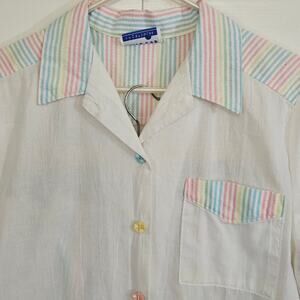 Vintage Cape Cod Sportswear Outfit Grandma Cottage Core Vintage‎ Pastel Medium